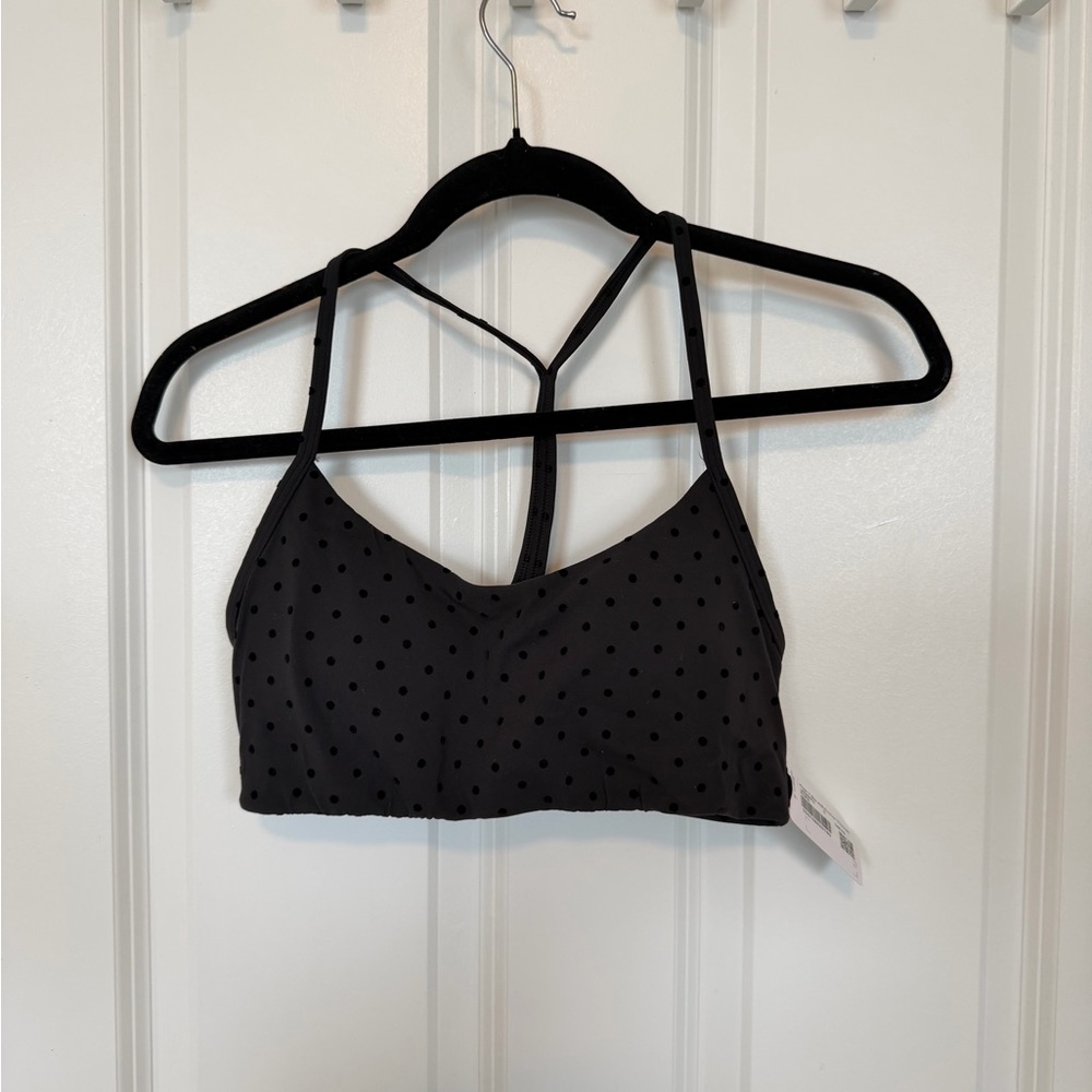 Lululemon Black Polka Dot Bra